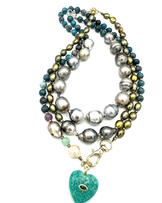 Tahitian Queen - Jumbo Tahitian pearl choker