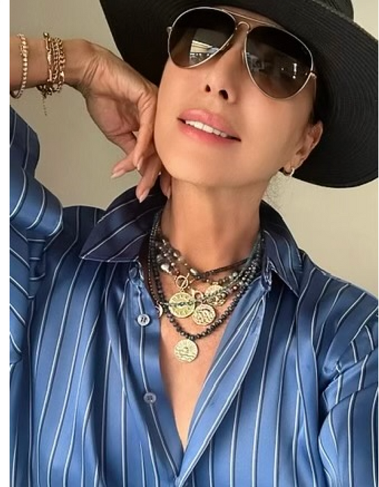 Blue Eyes - Iolite Gems & Protective Eye Amulet