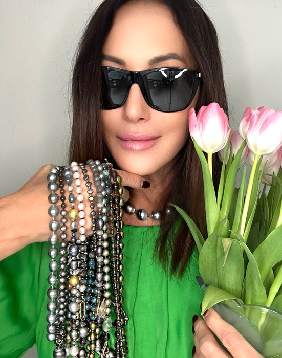 Tahitian Queen - Jumbo Tahitian pearl choker
