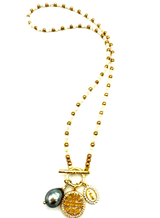 Grace - baby seed pearls & sacred amulets