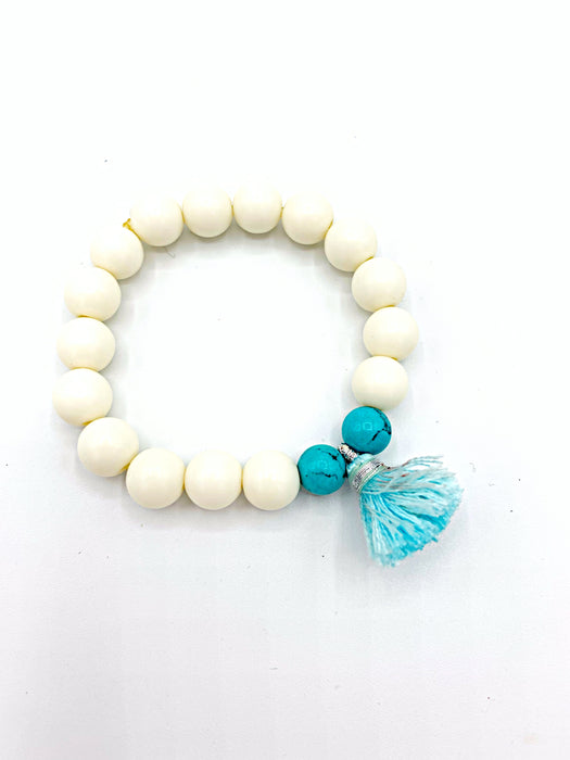 Turquoise & Bone